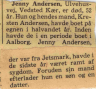 jenny andersen død