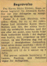 bedstemor død